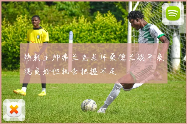 热刺主帅弗兰克点评桑德兰战平表现良好但机会把握不足